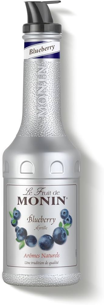 MONIN PUREE BLUEBERRY 4 X 1 L
